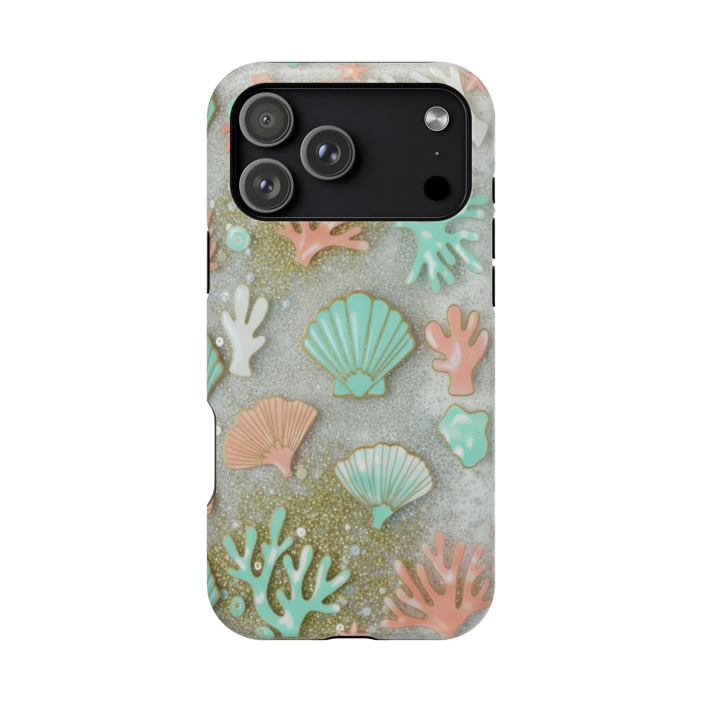 Seashell Coral Magnetic Impact Phone Case