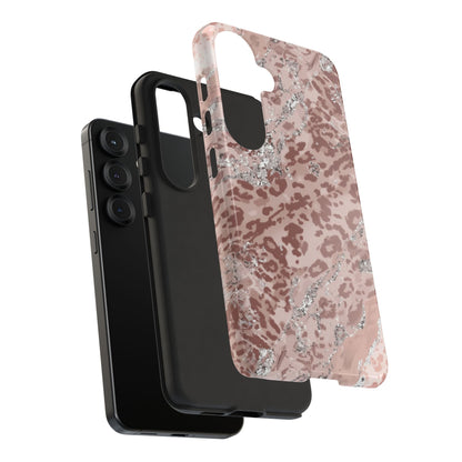Tropical Monstera Phone Case — Colorful Leaf Protective Tough Case
