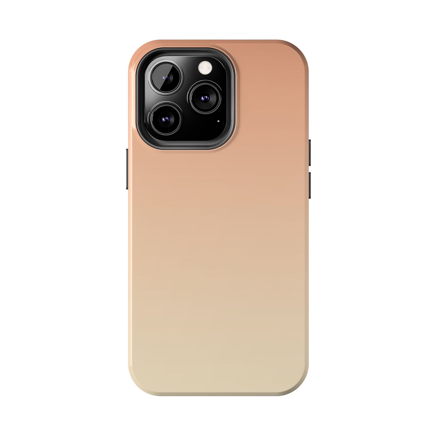 Gradient Tough Phone Case — Peach Ombre Protective Cover