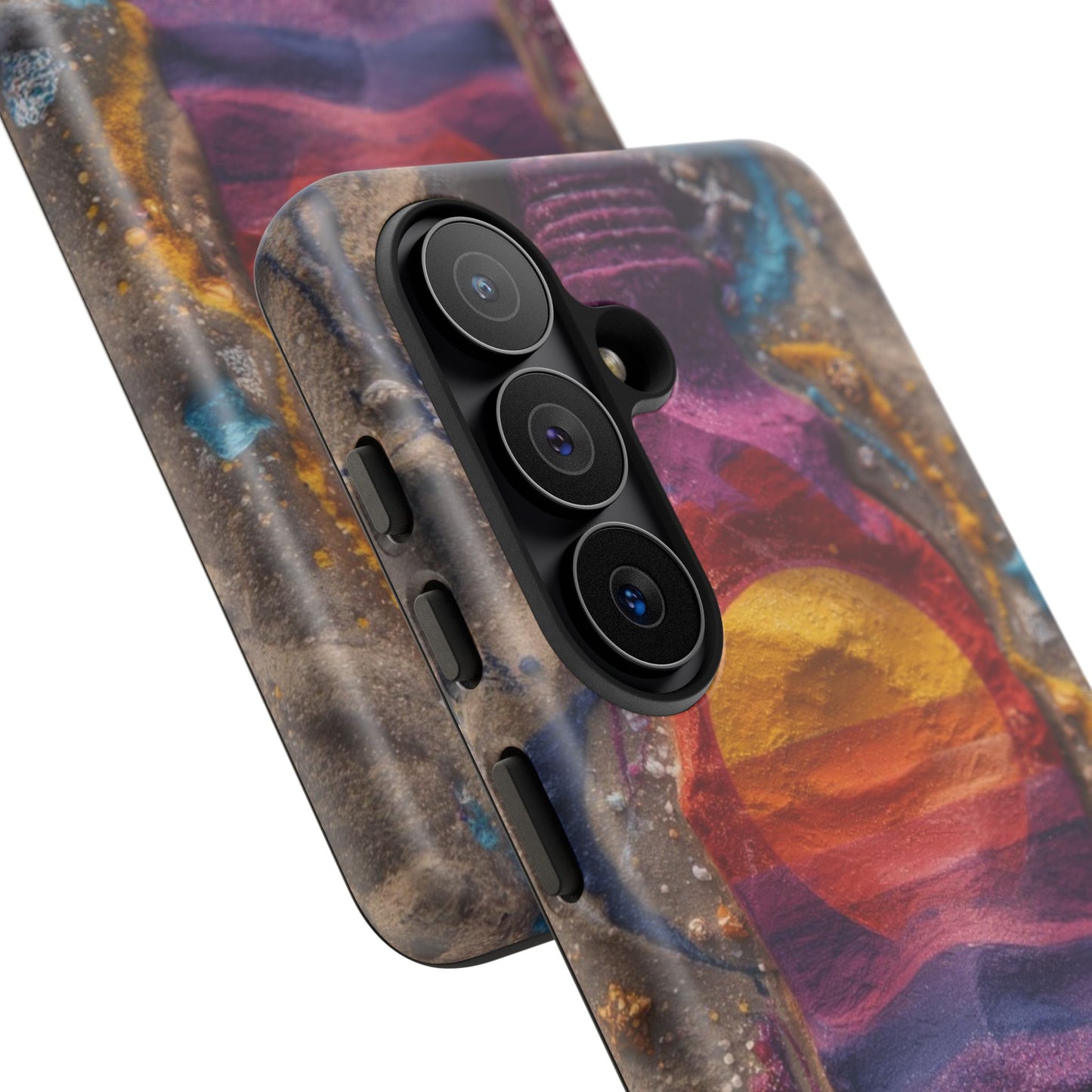 Phone Case — Colorful Sand Art Sunset Tough Protective Case