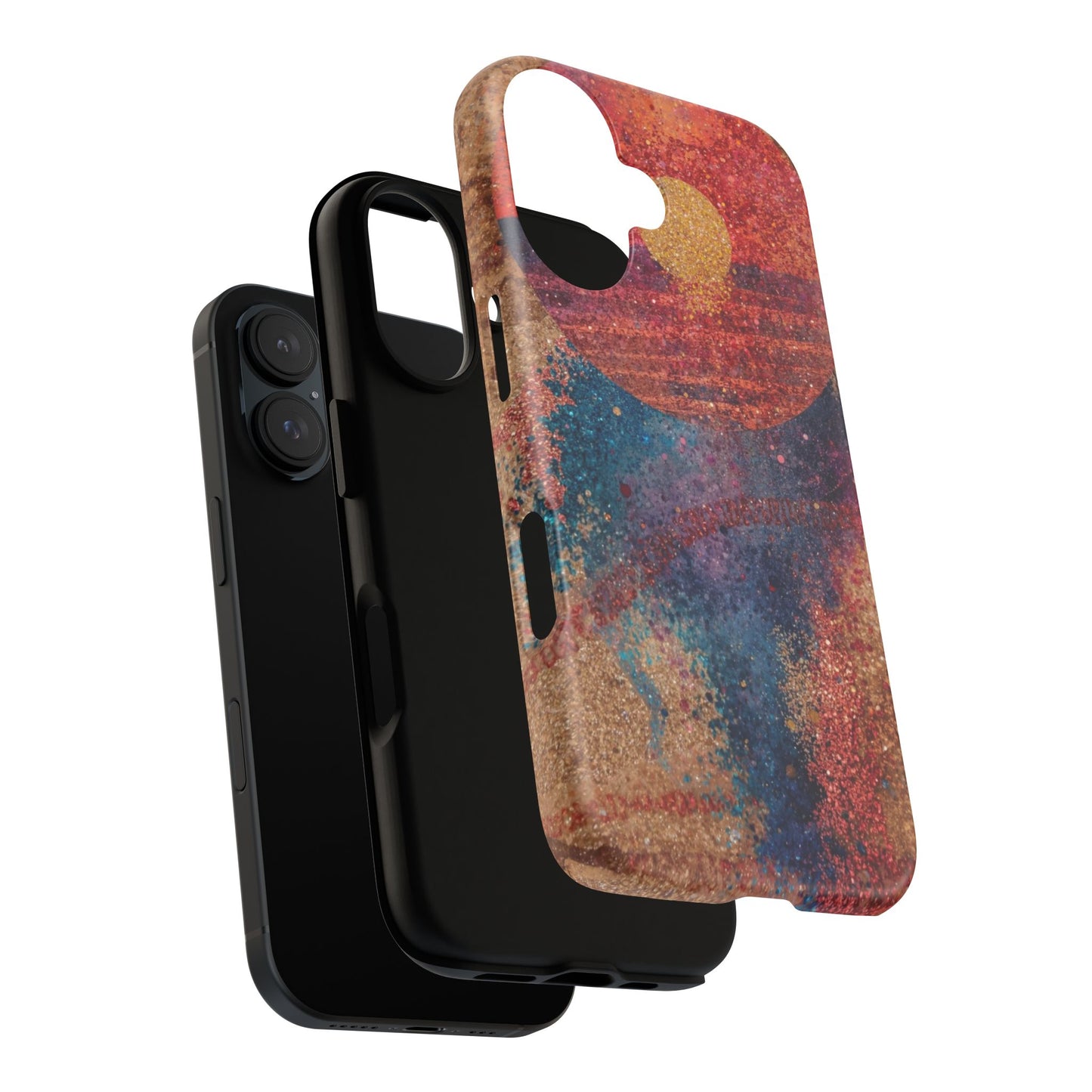 Retro Sunset Tough Phone Case