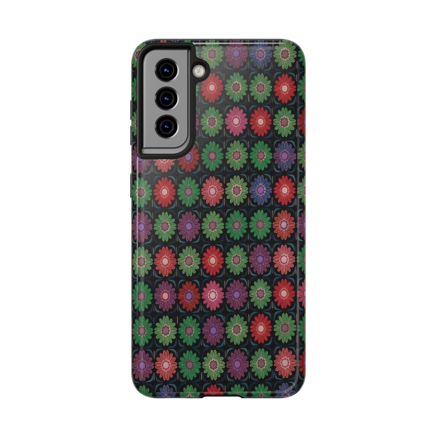 Copy of Floral Sunflower Tough Phone Case — Neutral Daisy Pattern Protective Cover