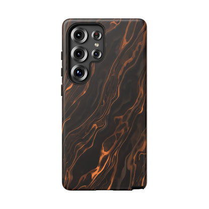 Copper Swirl Phone Case — Tough Protective iPhone Cover