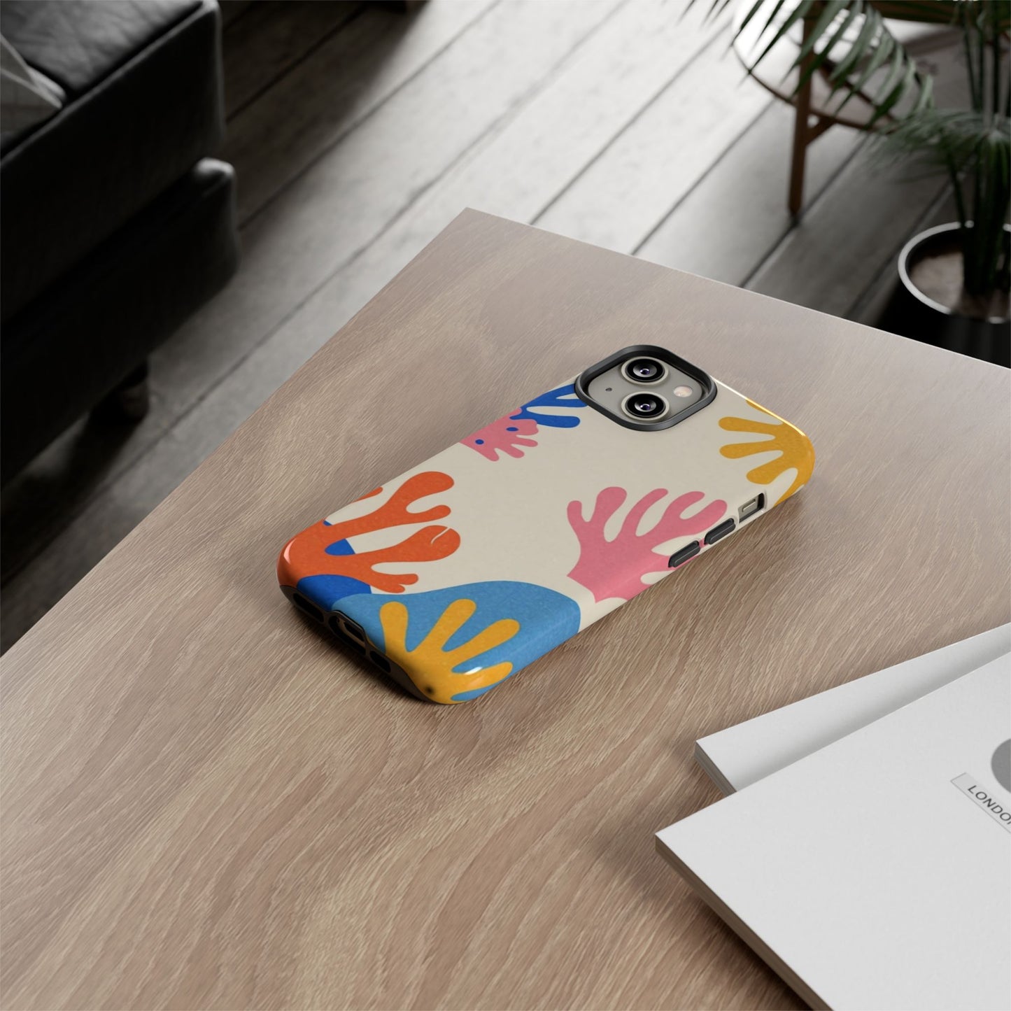 Tough Cases — Colorful Coral Pattern Phone Case