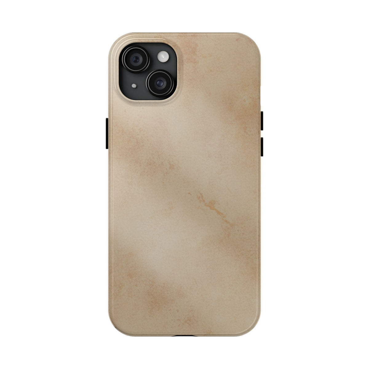 Tough Phone Case — Vintage Beige Marble Protective Phone Cover