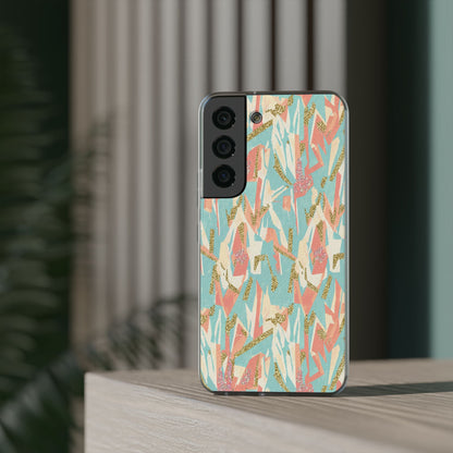 Pastel Abstract Floral Phone Case - Flexi Case