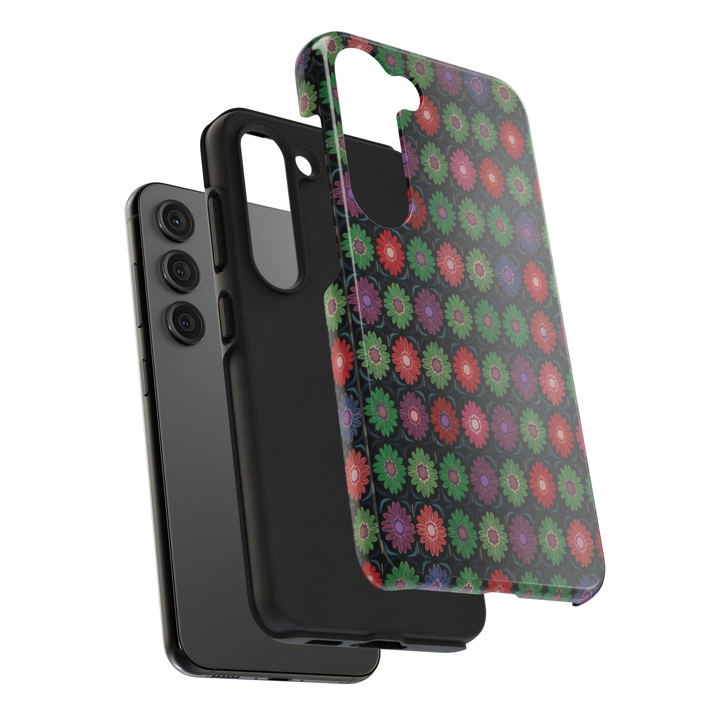 Copy of Floral Sunflower Tough Phone Case — Neutral Daisy Pattern Protective Cover