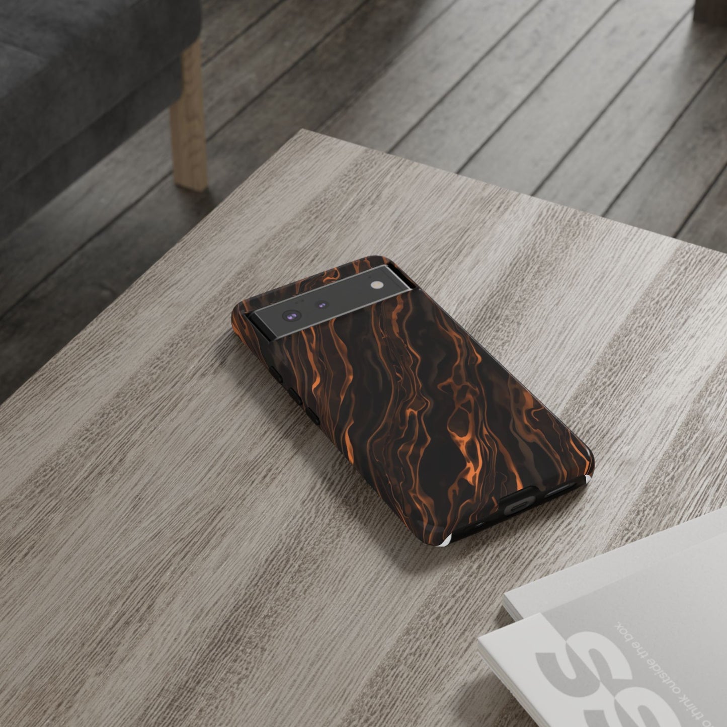 Copper Swirl Phone Case — Tough Protective iPhone Cover