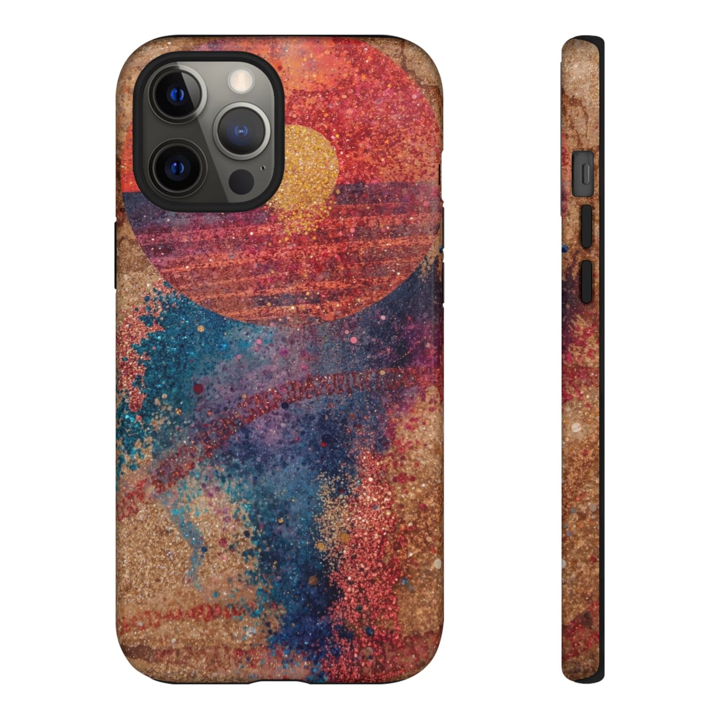 Retro Sunset Tough Phone Case