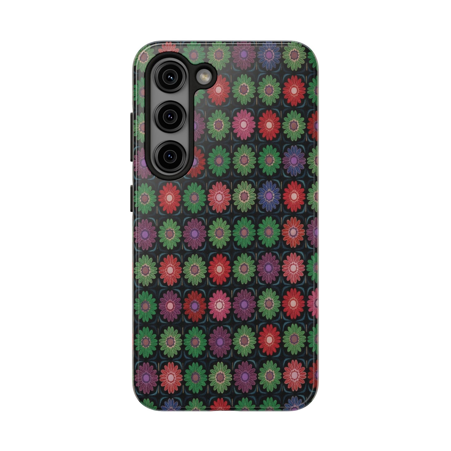 Copy of Floral Sunflower Tough Phone Case — Neutral Daisy Pattern Protective Cover