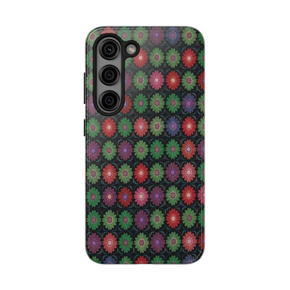 Copy of Floral Sunflower Tough Phone Case — Neutral Daisy Pattern Protective Cover