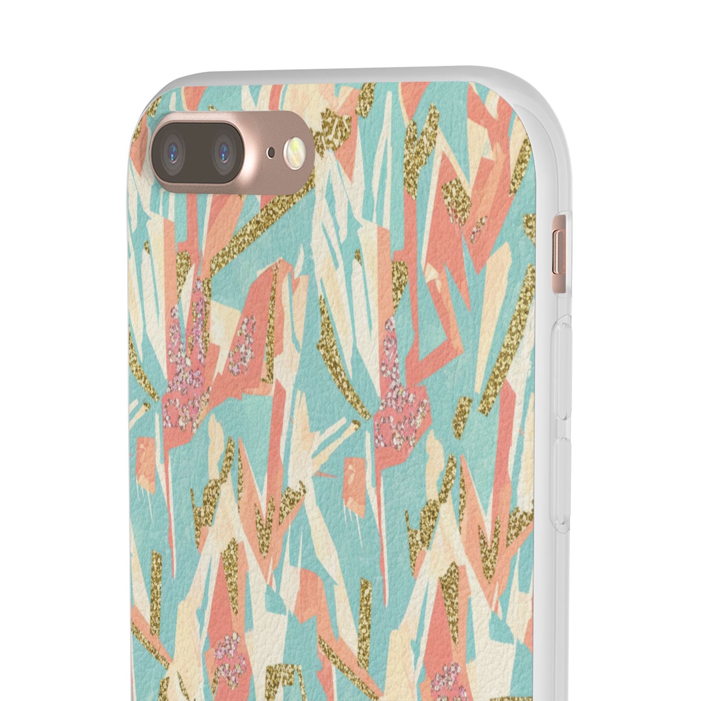 Pastel Abstract Floral Phone Case - Flexi Case