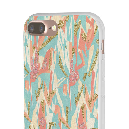 Pastel Abstract Floral Phone Case - Flexi Case