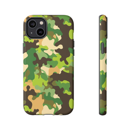 Camouflage Tough Phone Case — Military Camo Protective Cover