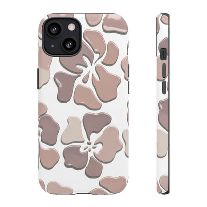 Tough Cases — Neutral Floral Tough Phone Case