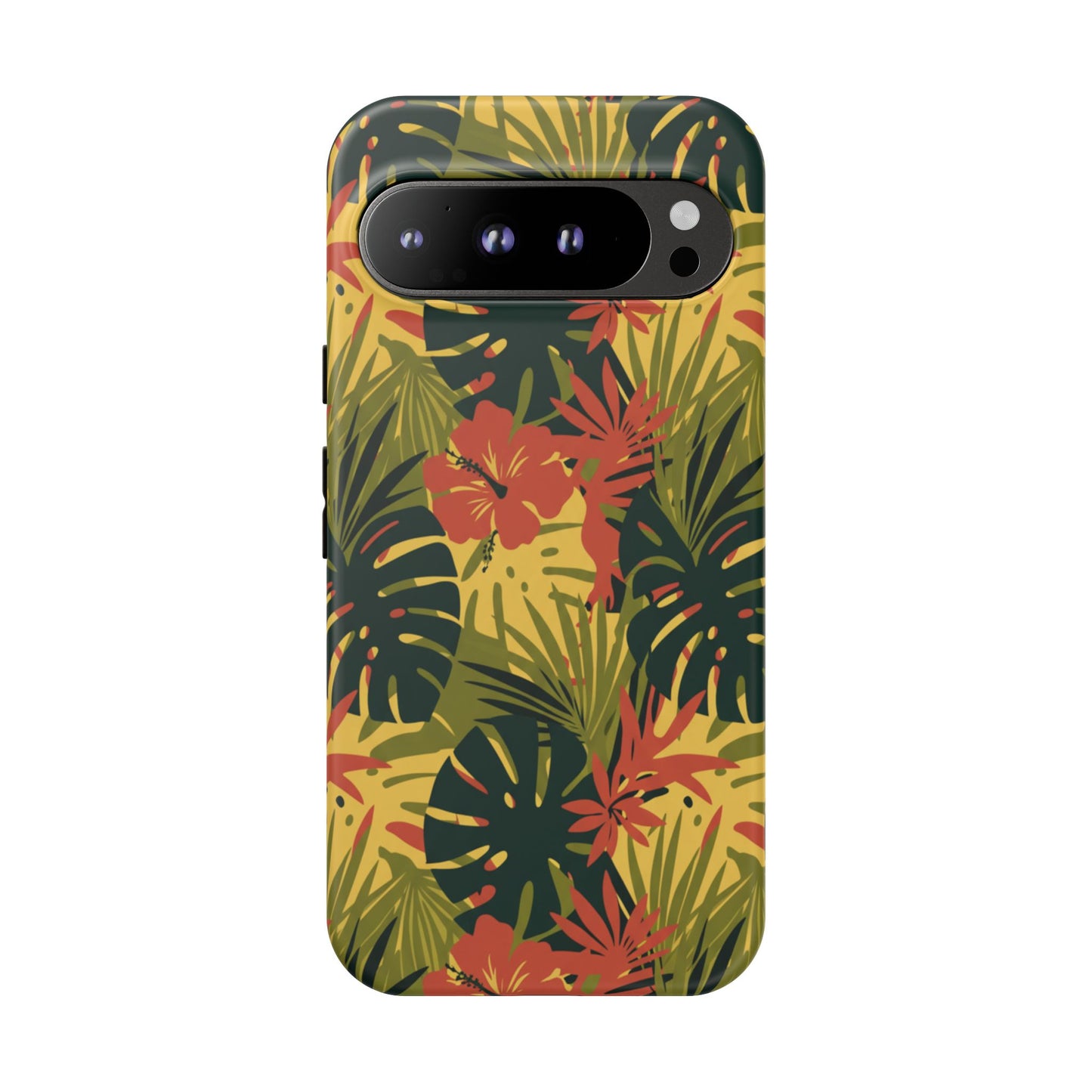 Tropical Hibiscus Phone Case — Durable Floral iPhone Protection