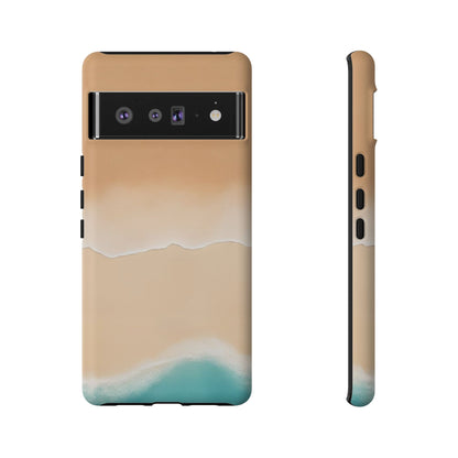 Ocean Shore Tough Phone Case — Beach Wave Protective Cover