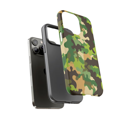 Camouflage Tough Phone Case — Military Camo Protective Cover