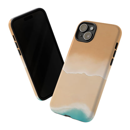 Ocean Shore Tough Phone Case — Beach Wave Protective Cover
