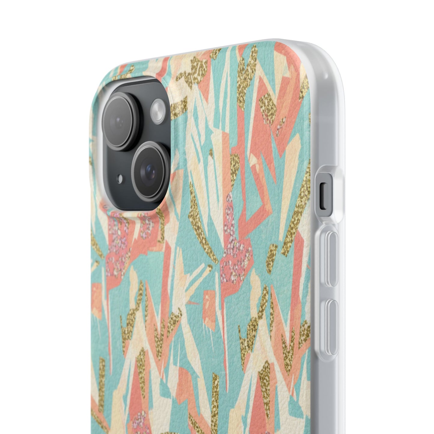 Pastel Abstract Floral Phone Case - Flexi Case