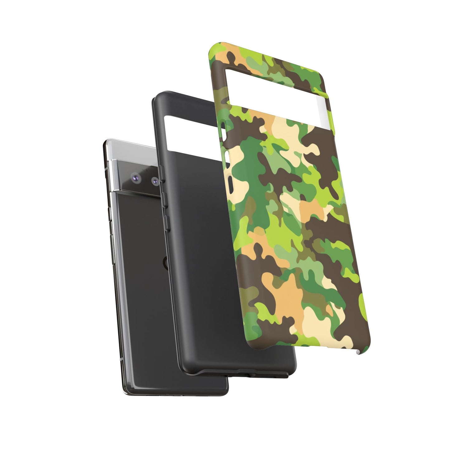 Camouflage Tough Phone Case — Military Camo Protective Cover