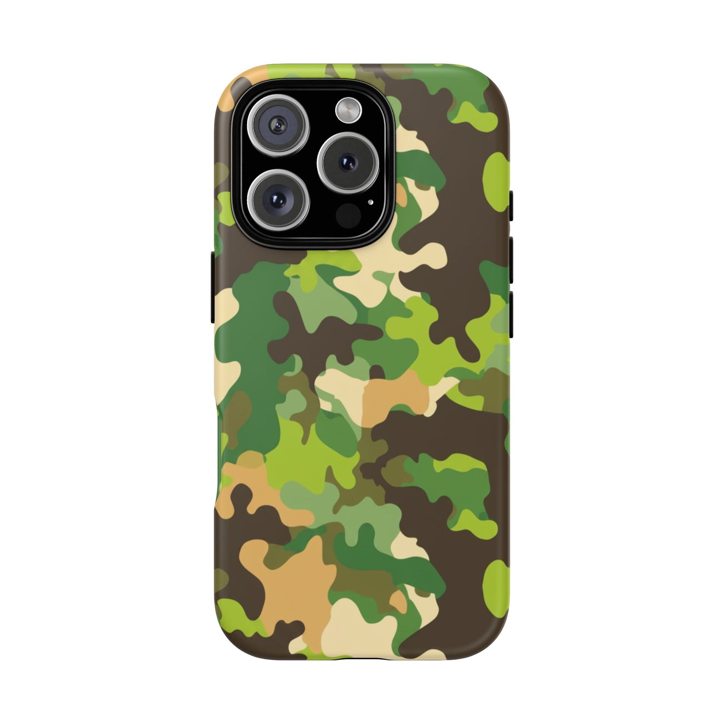 Camouflage Tough Phone Case — Military Camo Protective Cover