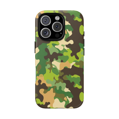 Camouflage Tough Phone Case — Military Camo Protective Cover