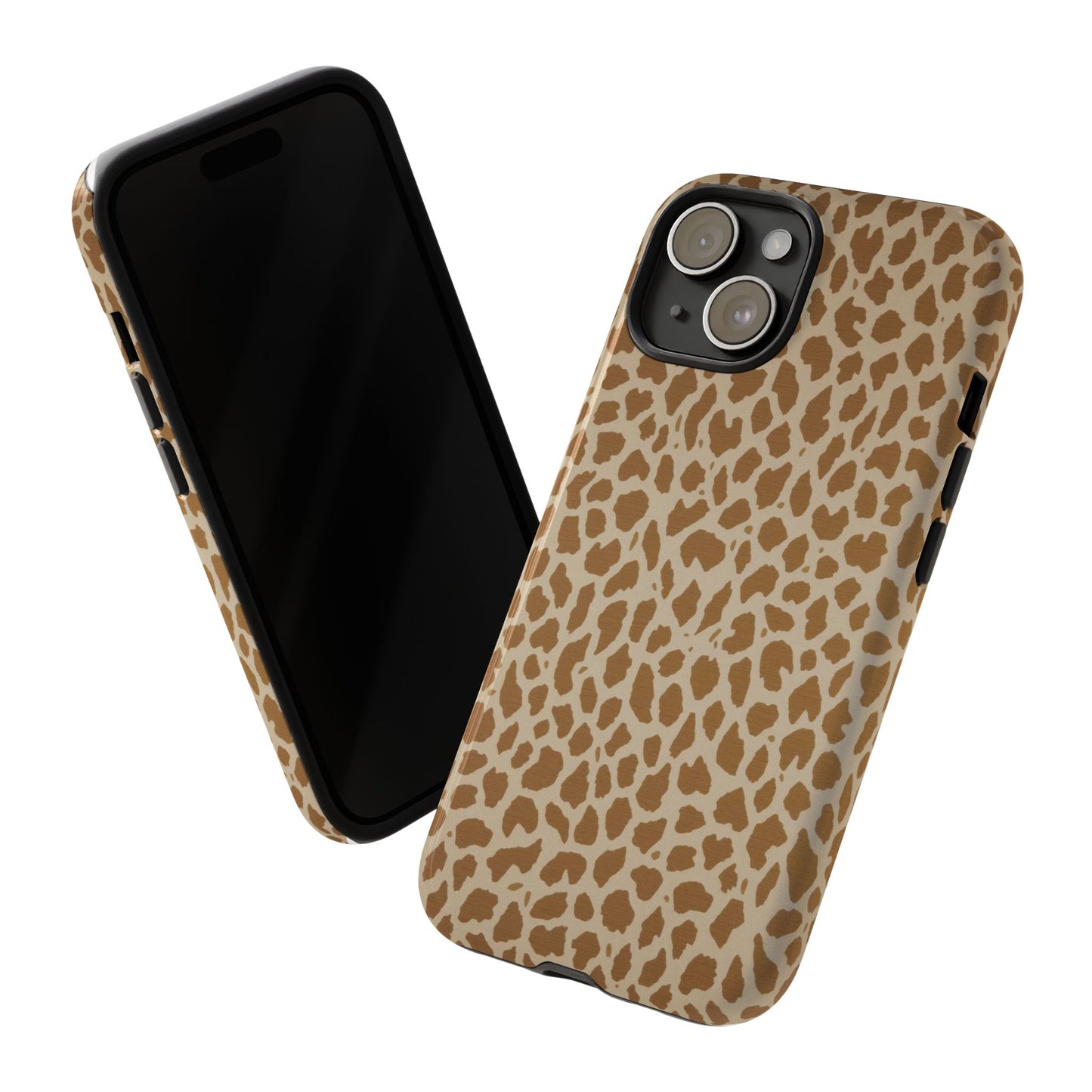 Leopard Print Tough Phone Case — Slim Protective Animal Pattern