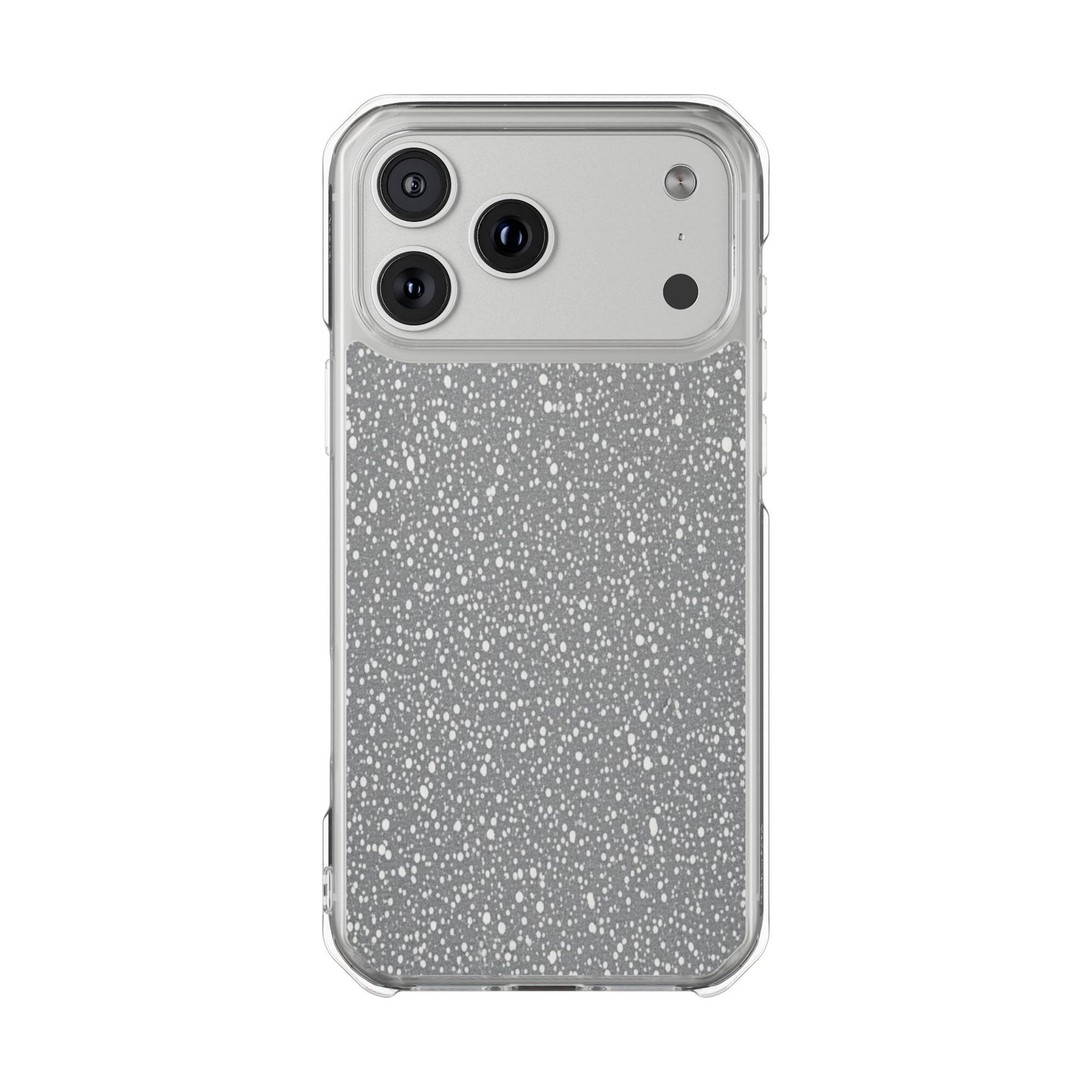 Clear Magnetic Impact Phone Case — Sparkle Glitter Protective Cover