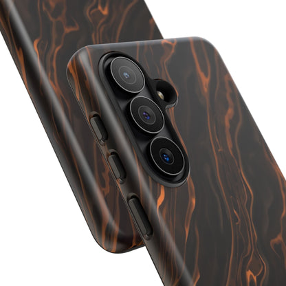Copper Swirl Phone Case — Tough Protective iPhone Cover