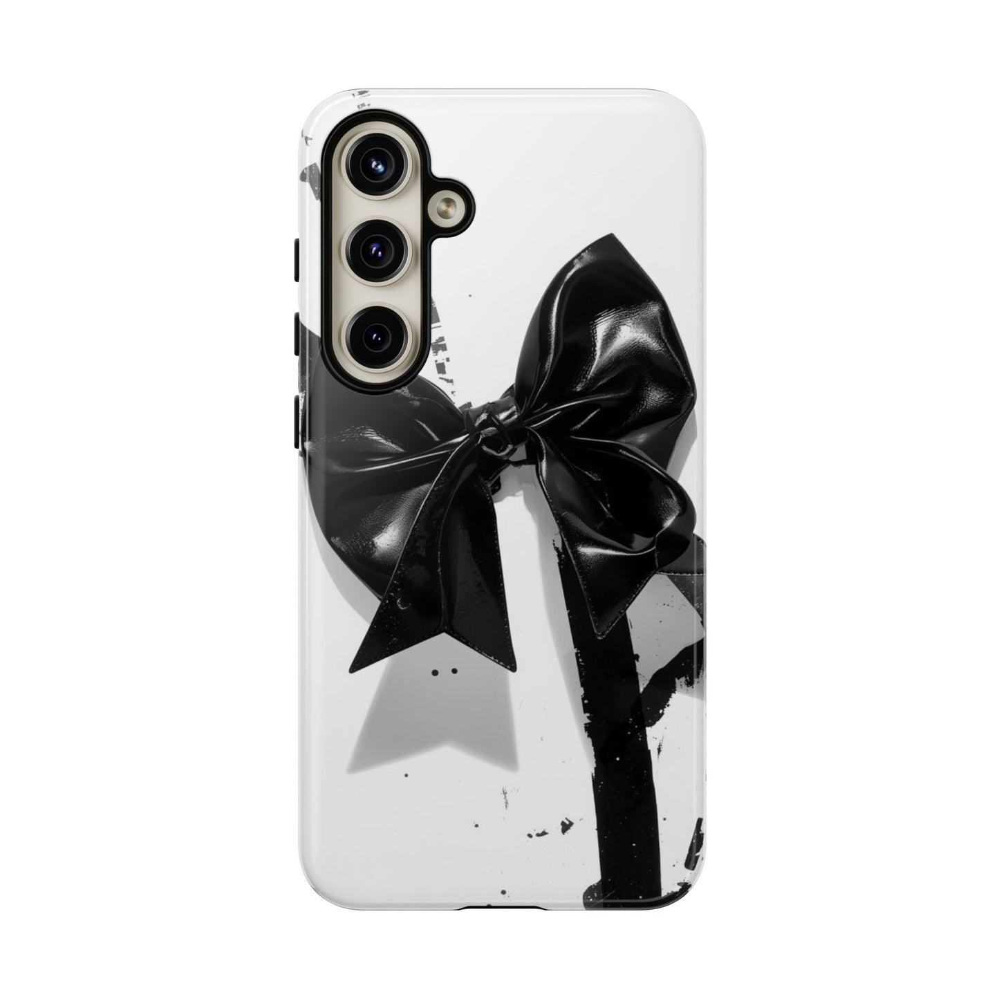 Phone Case — Black Bow Graphic Protective Cover