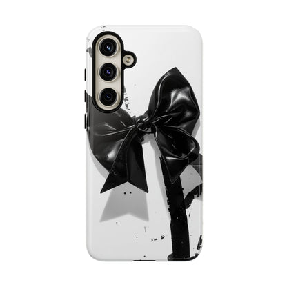 Phone Case — Black Bow Graphic Protective Cover