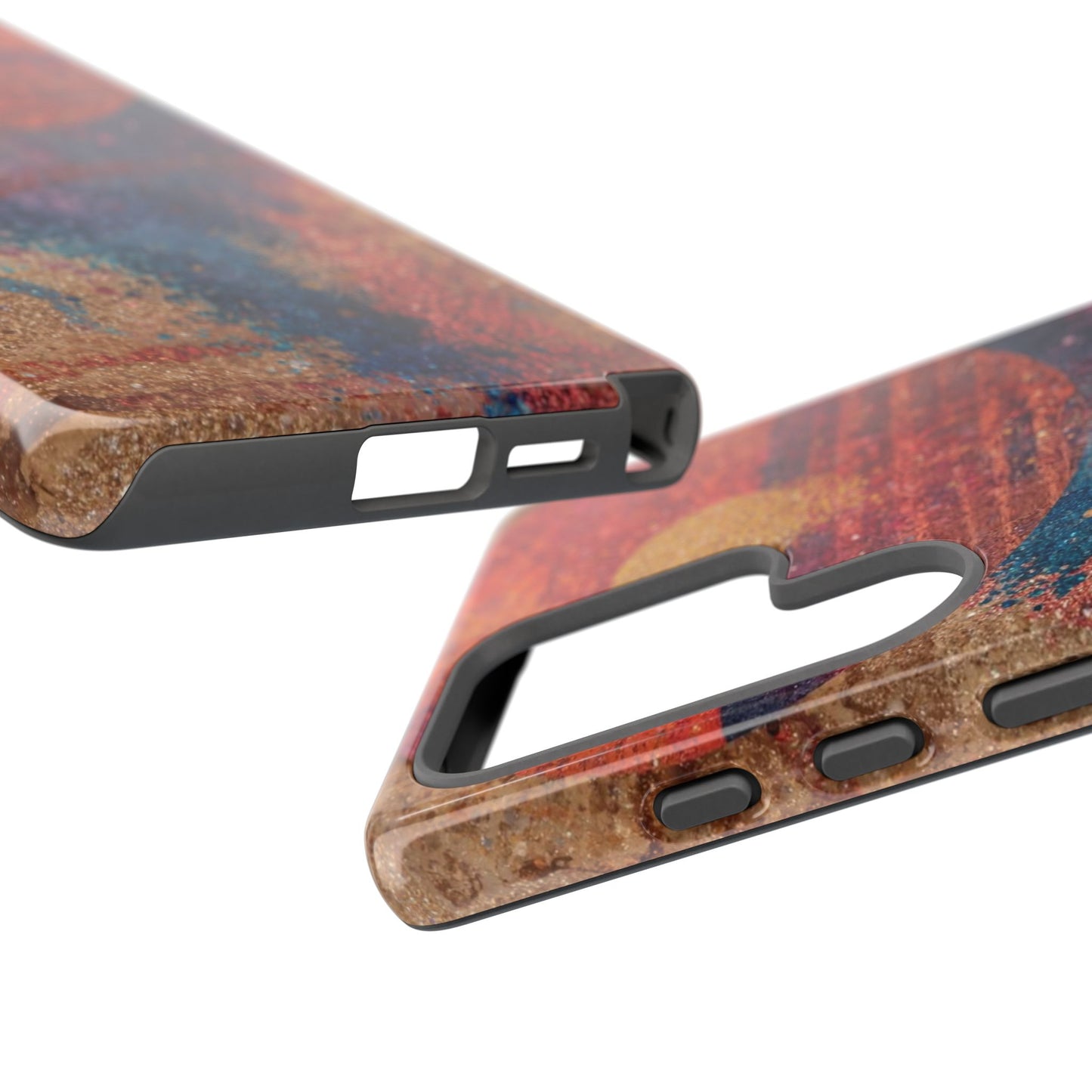 Retro Sunset Tough Phone Case