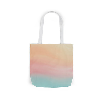 Pastel Sunset Canvas Tote Bag