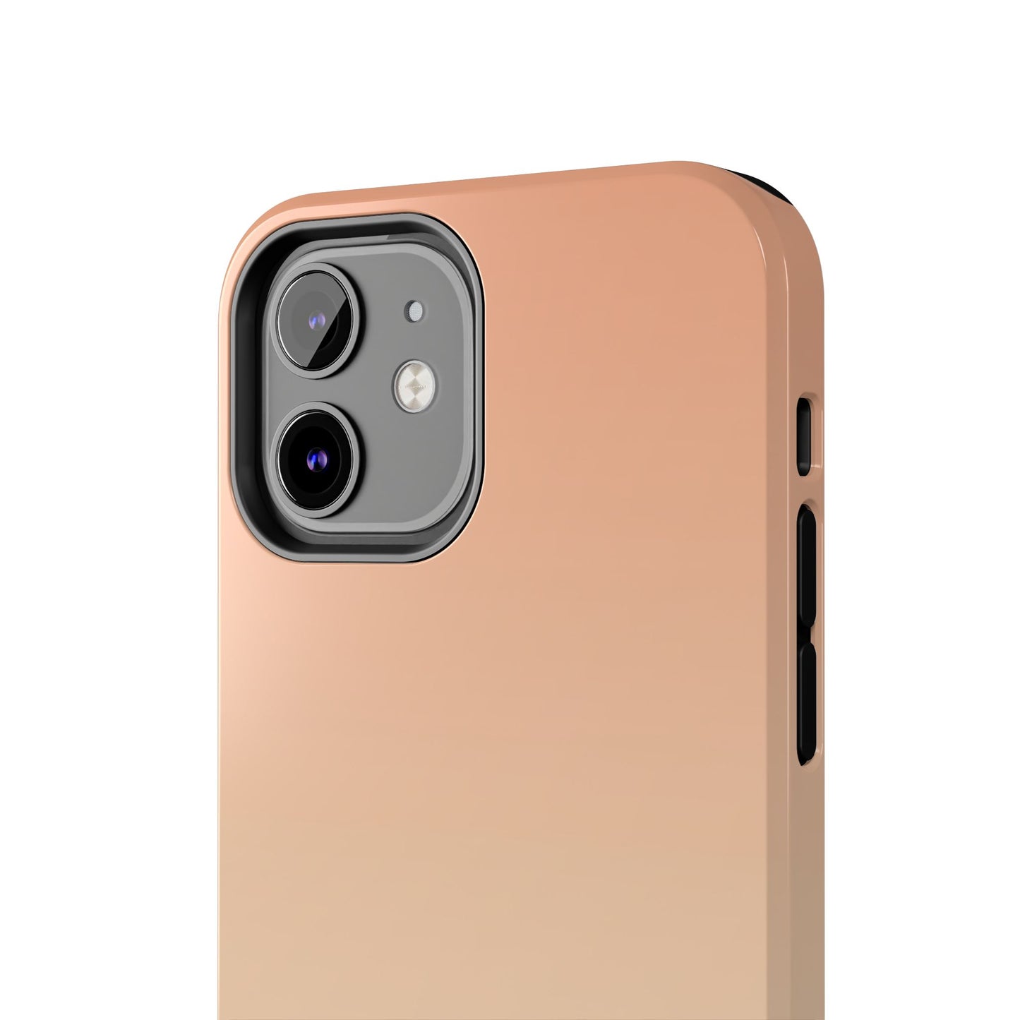 Gradient Tough Phone Case — Peach Ombre Protective Cover