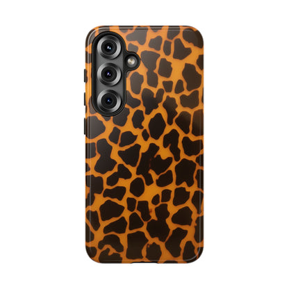 Leopard Print Tough Phone Case — Slim Protective iPhone Cover