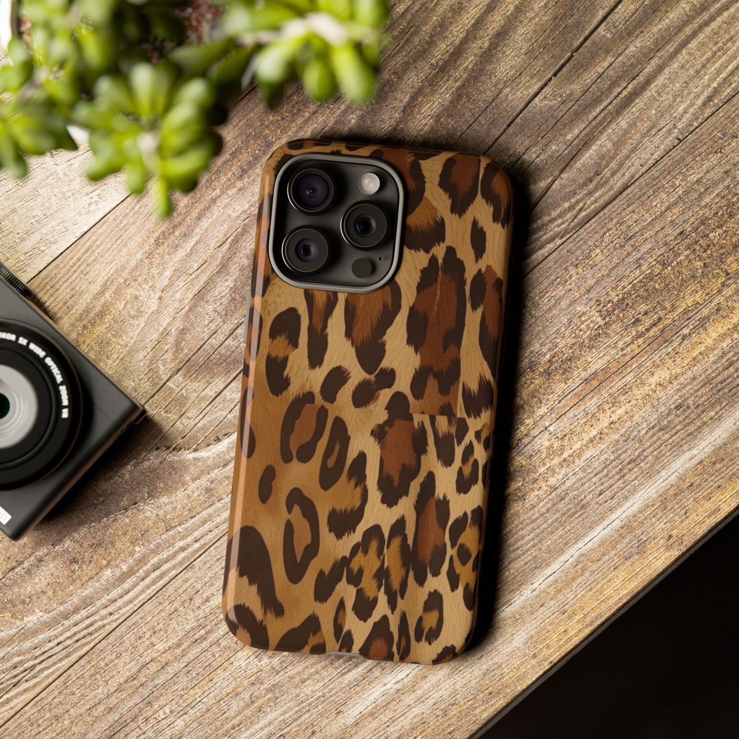 Leopard Print Tough Phone Case