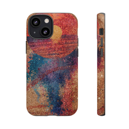 Retro Sunset Tough Phone Case