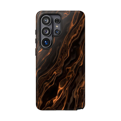 Copper Swirl Phone Case — Tough Protective iPhone Cover