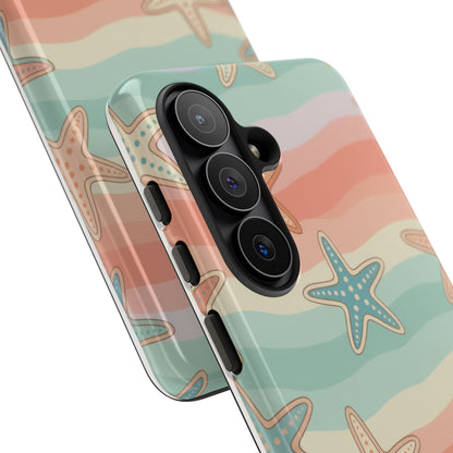 Starfish Wave Tough Phone Case — Pastel Beach Protective Cover
