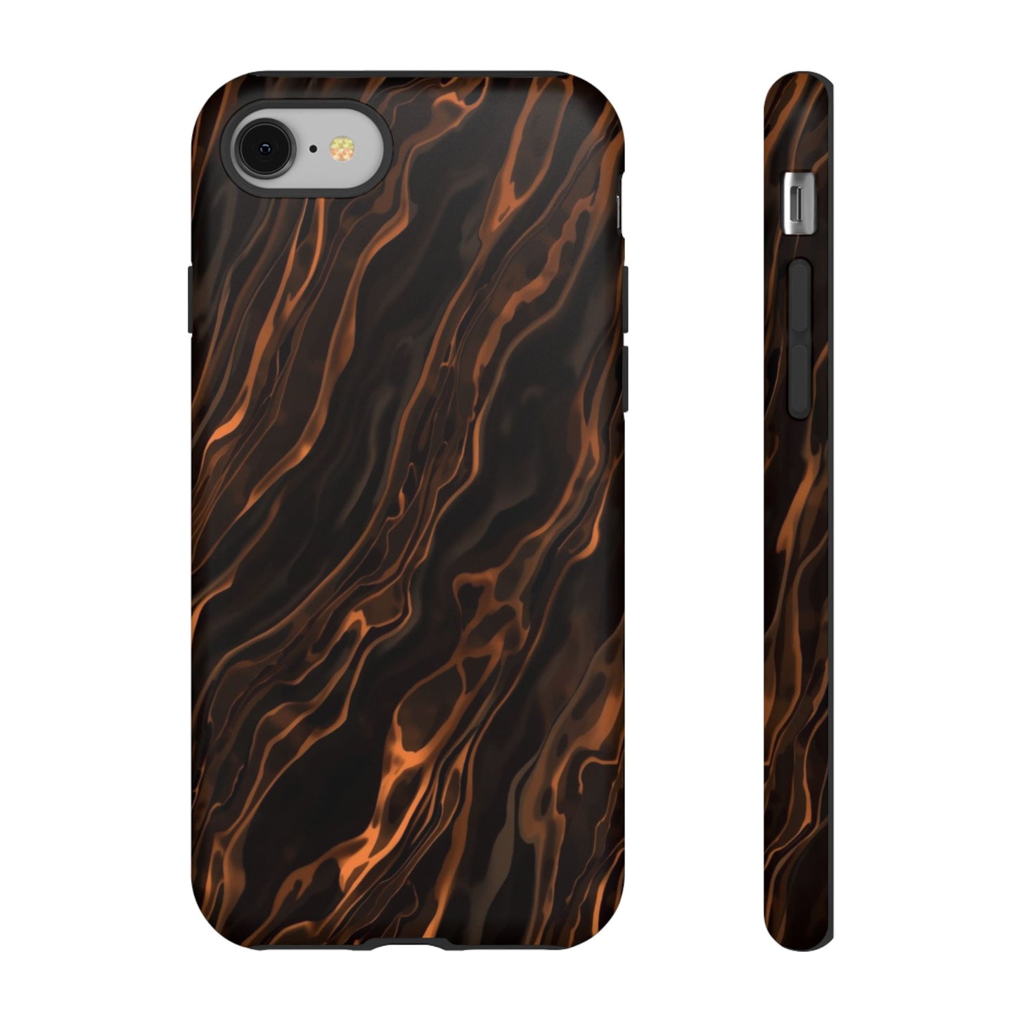 Copper Swirl Phone Case — Tough Protective iPhone Cover