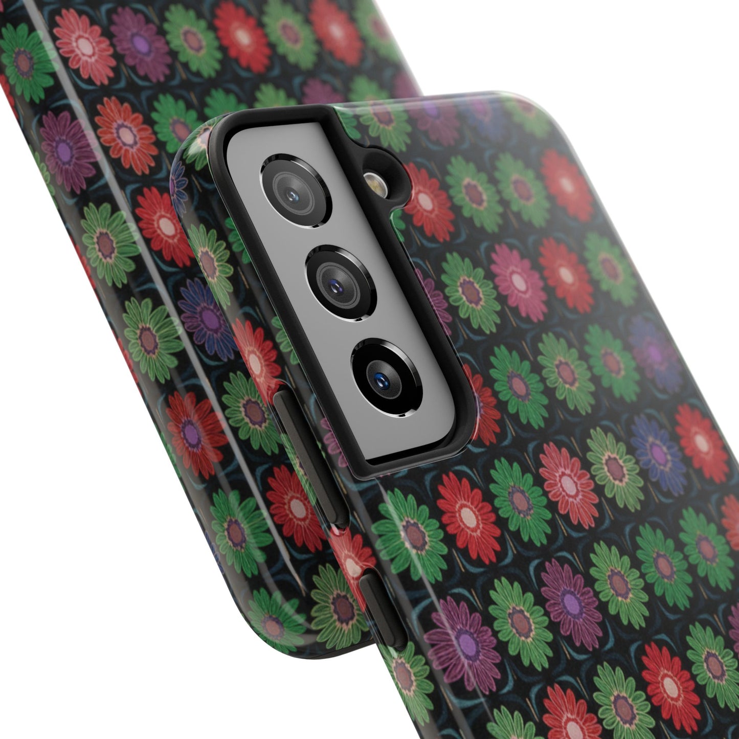 Copy of Floral Sunflower Tough Phone Case — Neutral Daisy Pattern Protective Cover