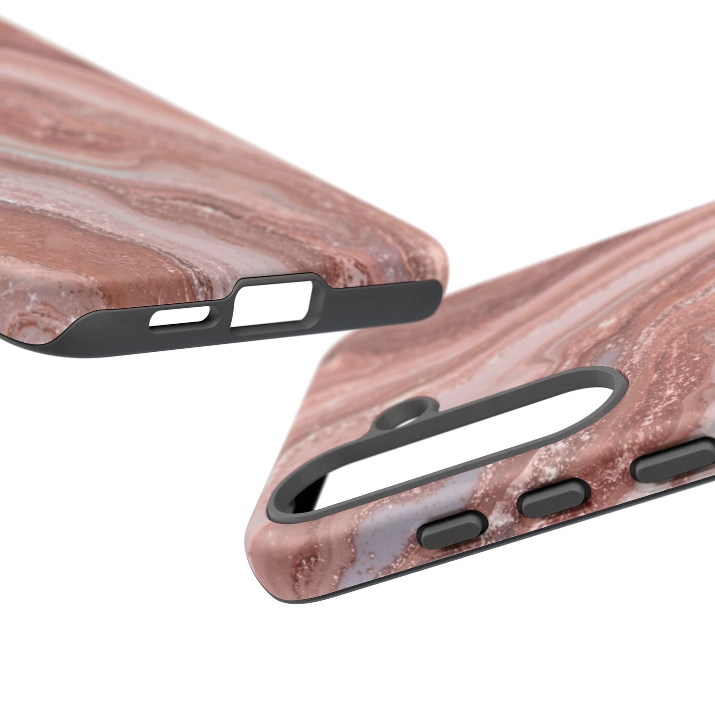 Rose Gold Marble Tough Phone Case