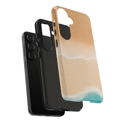 Ocean Shore Tough Phone Case — Beach Wave Protective Cover