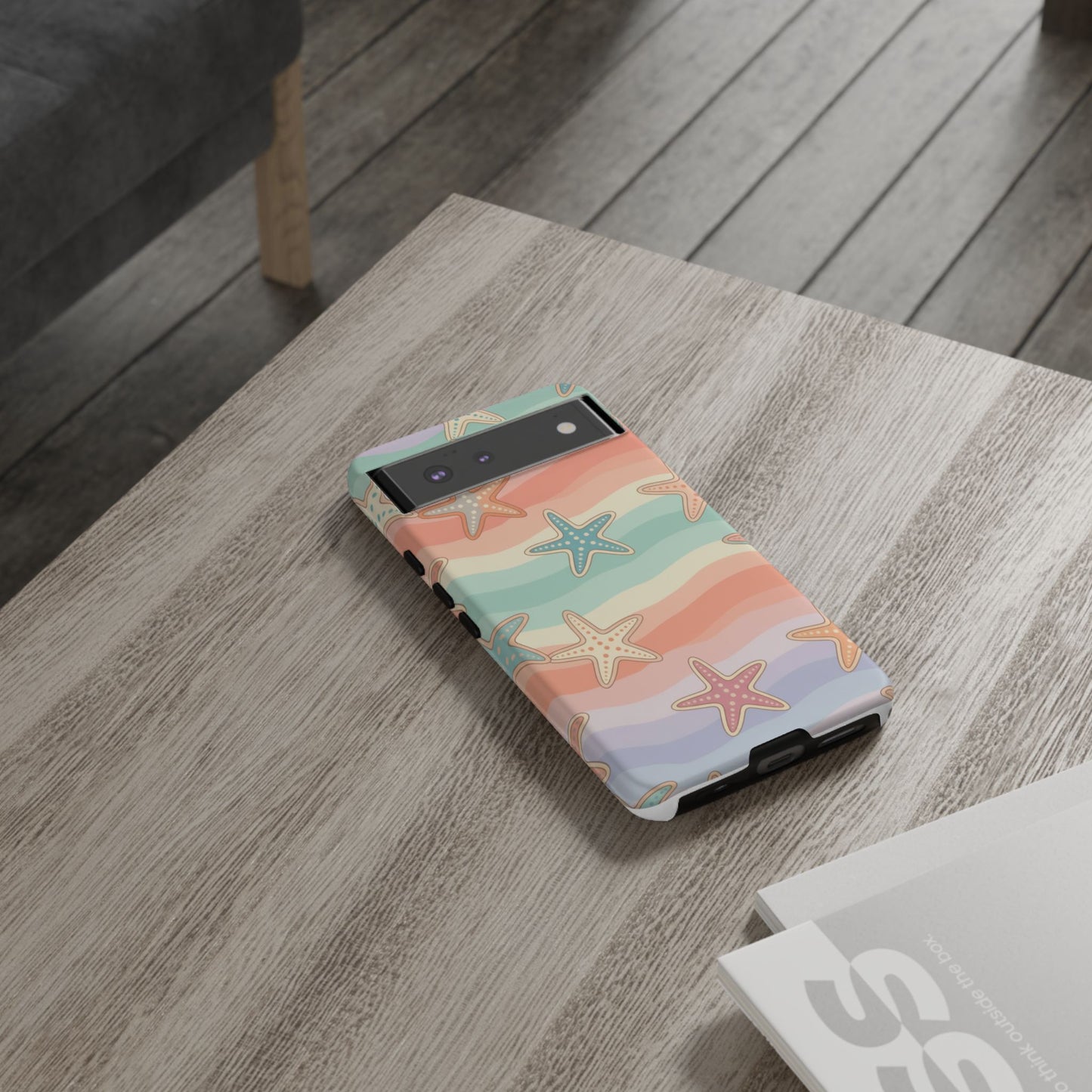 Starfish Wave Tough Phone Case — Pastel Beach Protective Cover