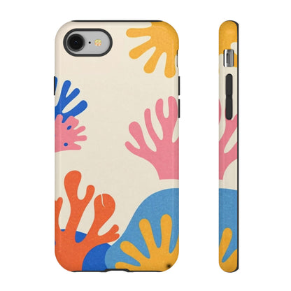 Tough Cases — Colorful Coral Pattern Phone Case