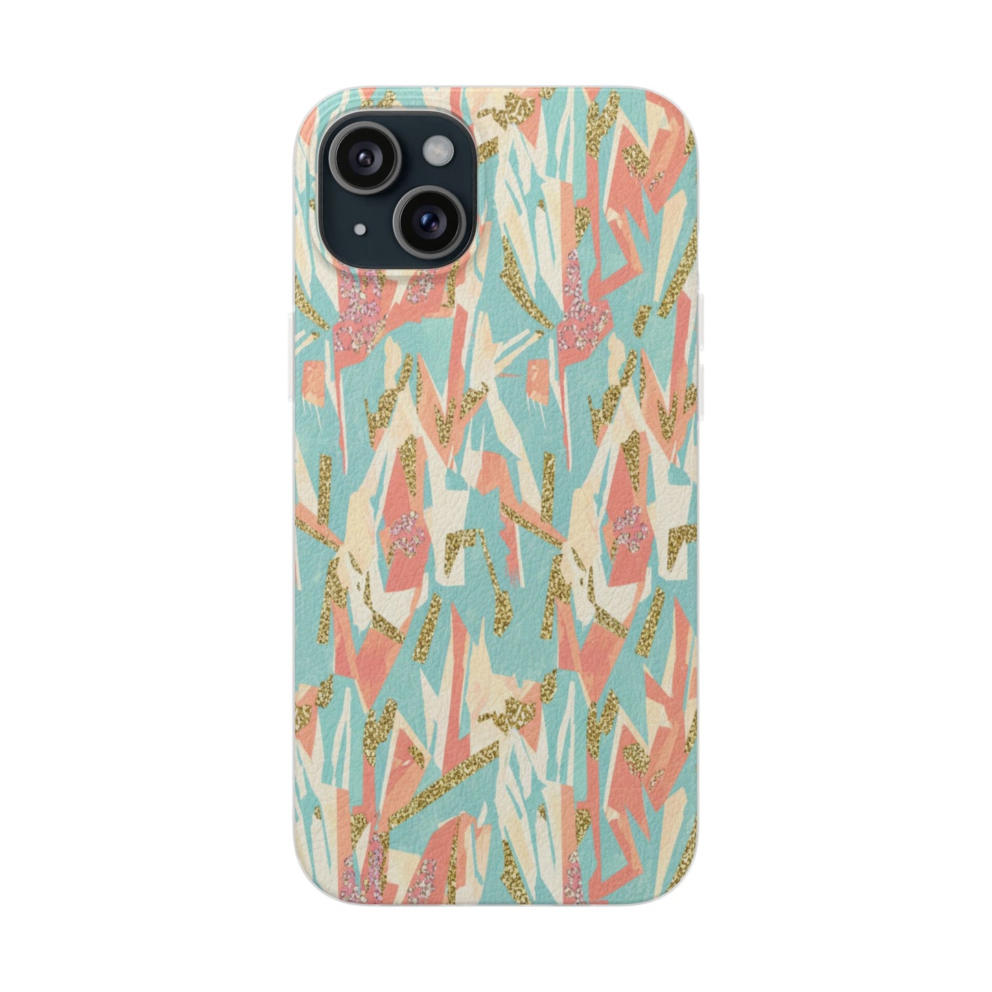 Pastel Abstract Floral Phone Case - Flexi Case