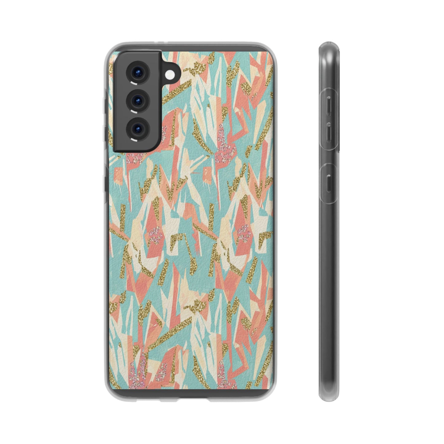 Pastel Abstract Floral Phone Case - Flexi Case