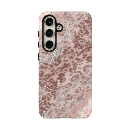 Tropical Monstera Phone Case — Colorful Leaf Protective Tough Case