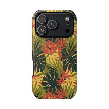 Tropical Hibiscus Phone Case — Durable Floral iPhone Protection